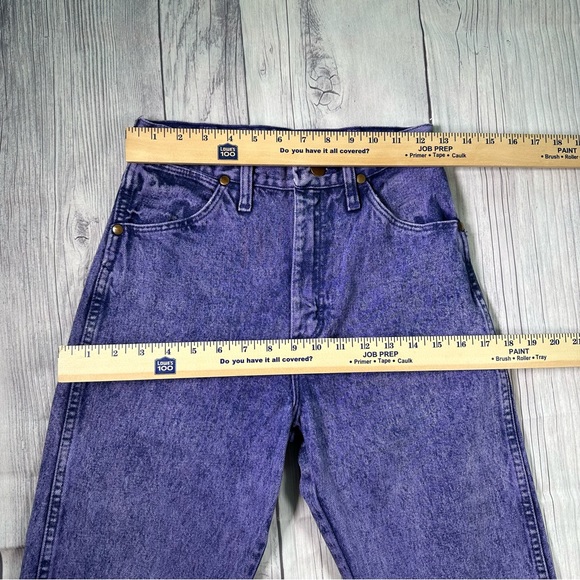 Vintage Wrangler Purple Acid Wash Denim Jean - Picture 6 of 7